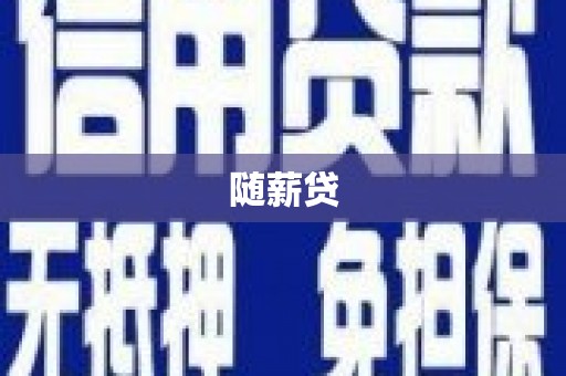 梨树随薪贷