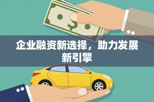 梨树企业融资新选择，助力发展新引擎
