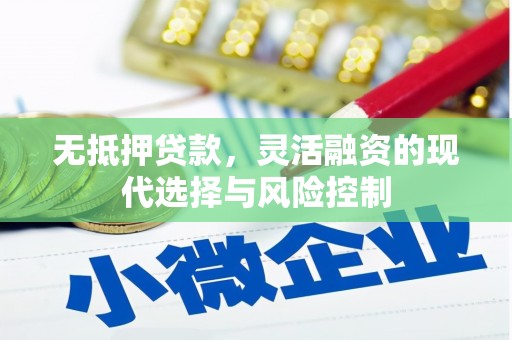 梨树无抵押贷款，灵活融资的现代选择与风险控制