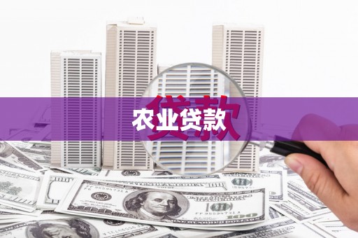 梨树农业贷款