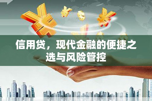 梨树信用贷，现代金融的便捷之选与风险管控