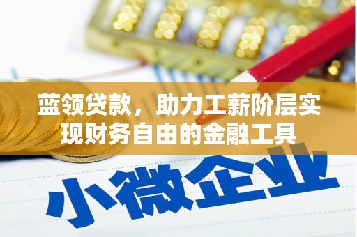 梨树蓝领贷款，助力工薪阶层实现财务自由的金融工具