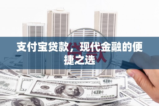 梨树支付宝贷款，现代金融的便捷之选