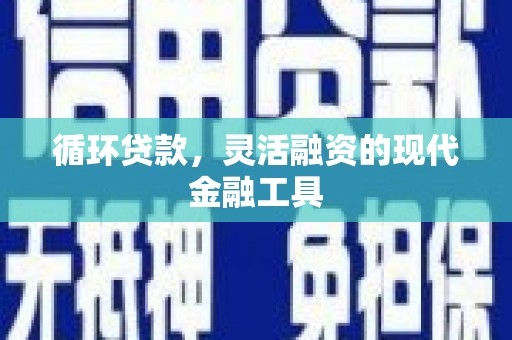 梨树循环贷款，灵活融资的现代金融工具