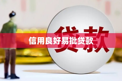 梨树信用良好易批贷款